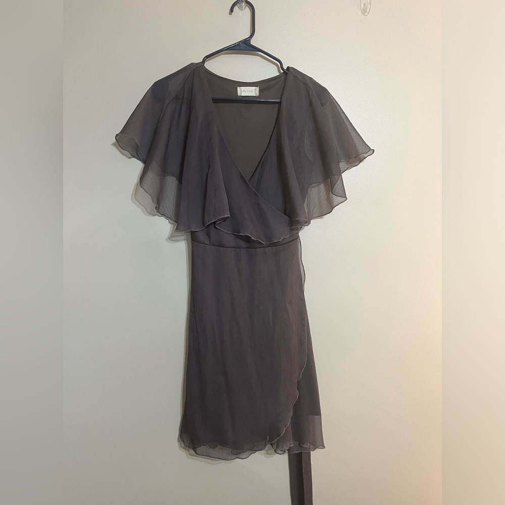 ALTARD STATE Woman’s semi formal wrap dress purple - fairy dress